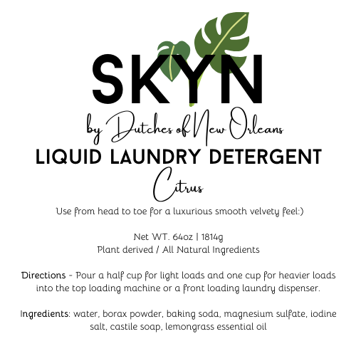 Liquid Laundry Detergent - Citrus Fresh