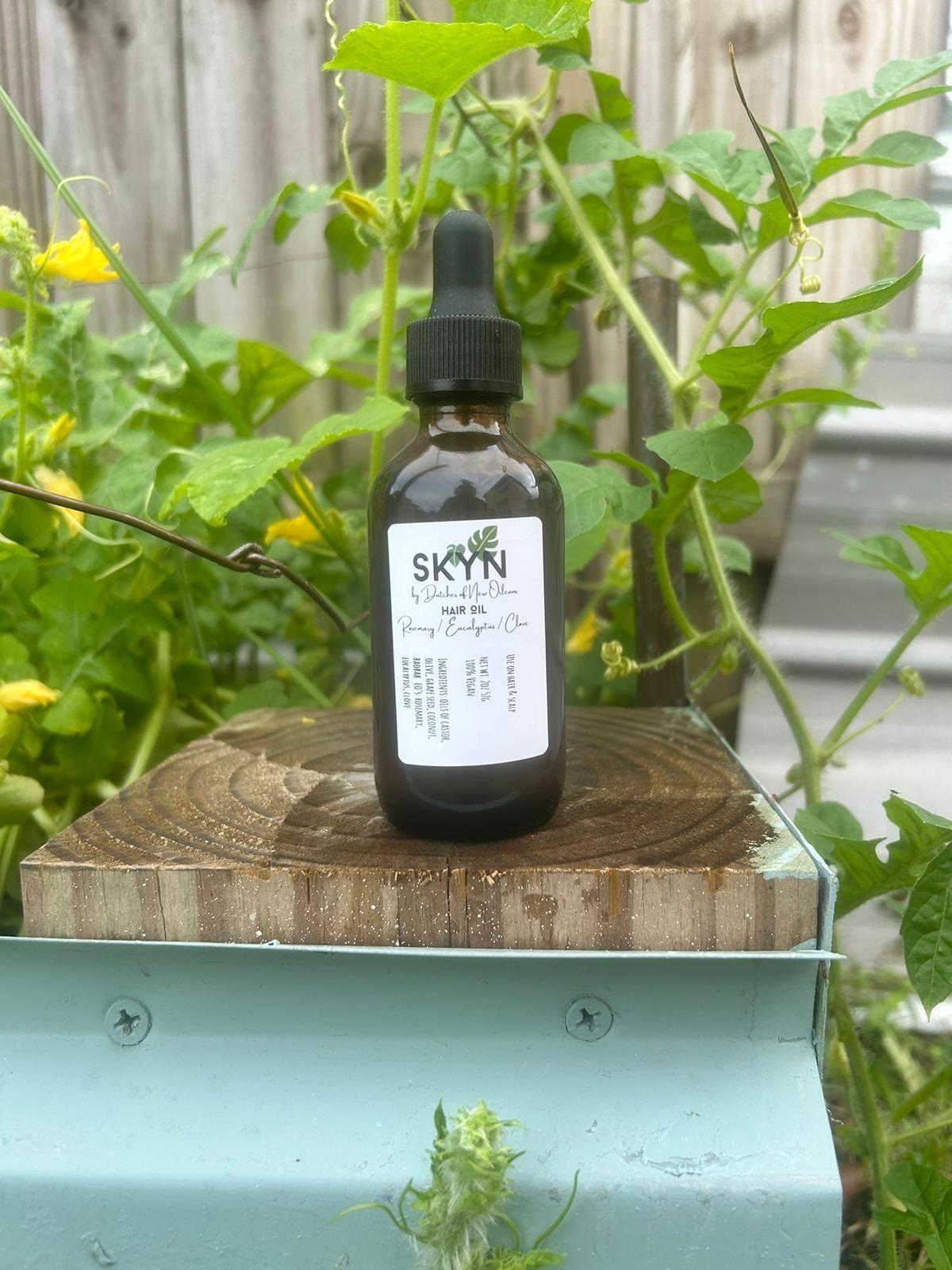 Hair Oil - Rosemary, Eucalyptus & Clove